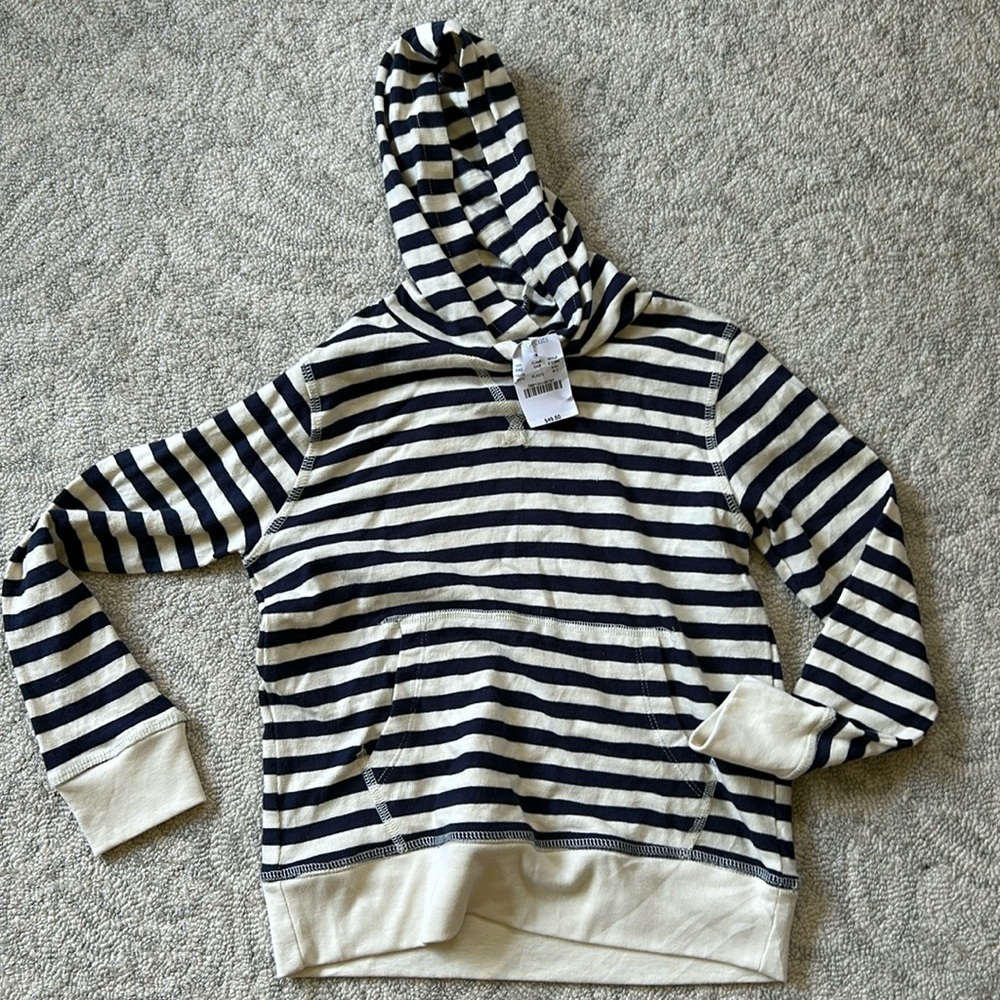 Boys Long Sleeve Striped Shirt Crewcuts Small 6/7